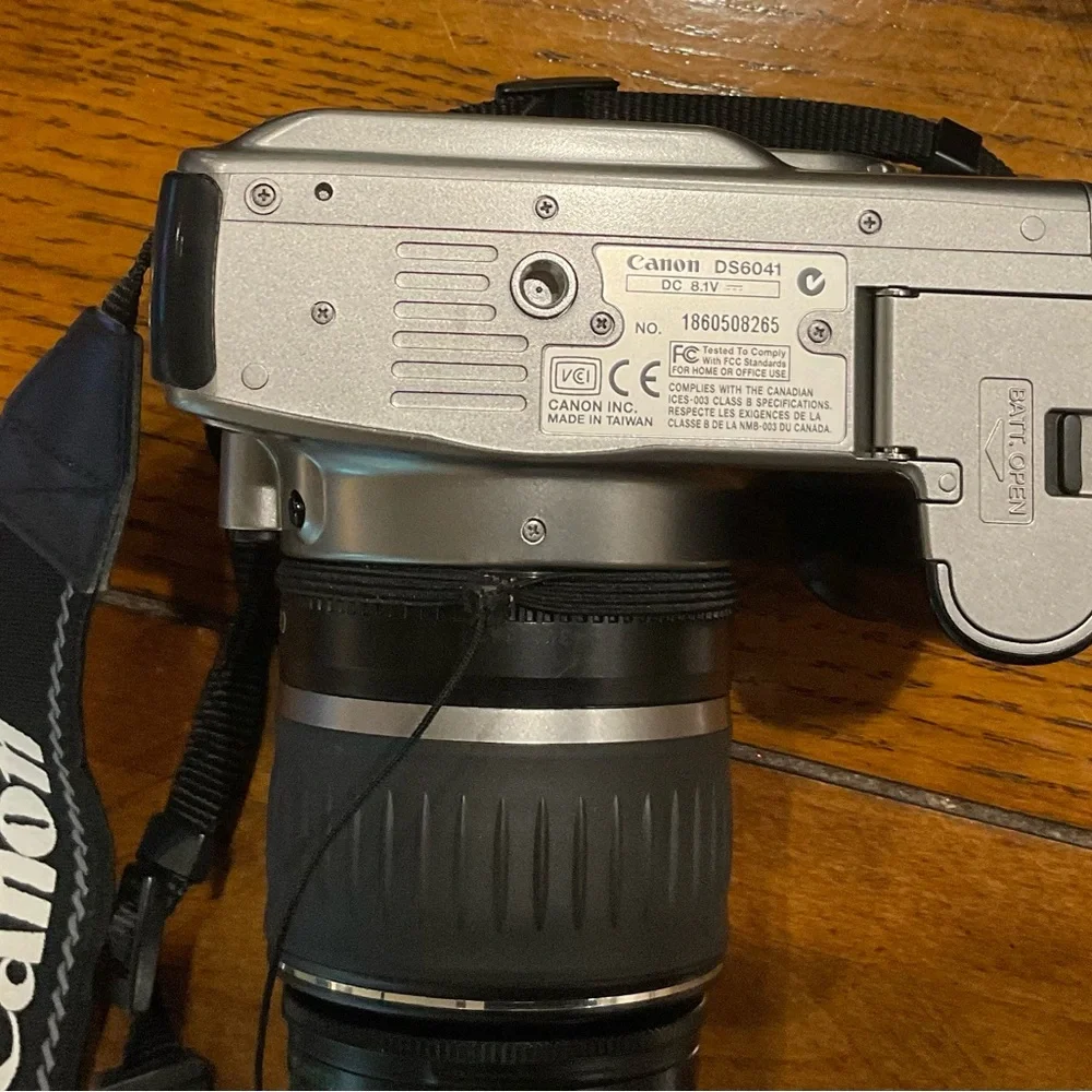 Canon EOS Digital Rebel Silver Camera